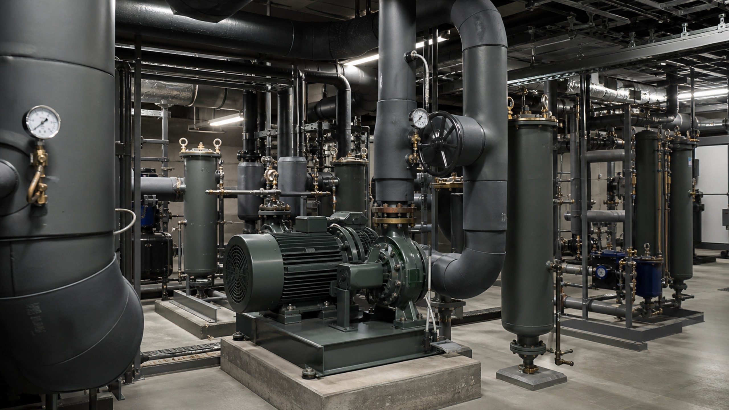 Power and cooling plant